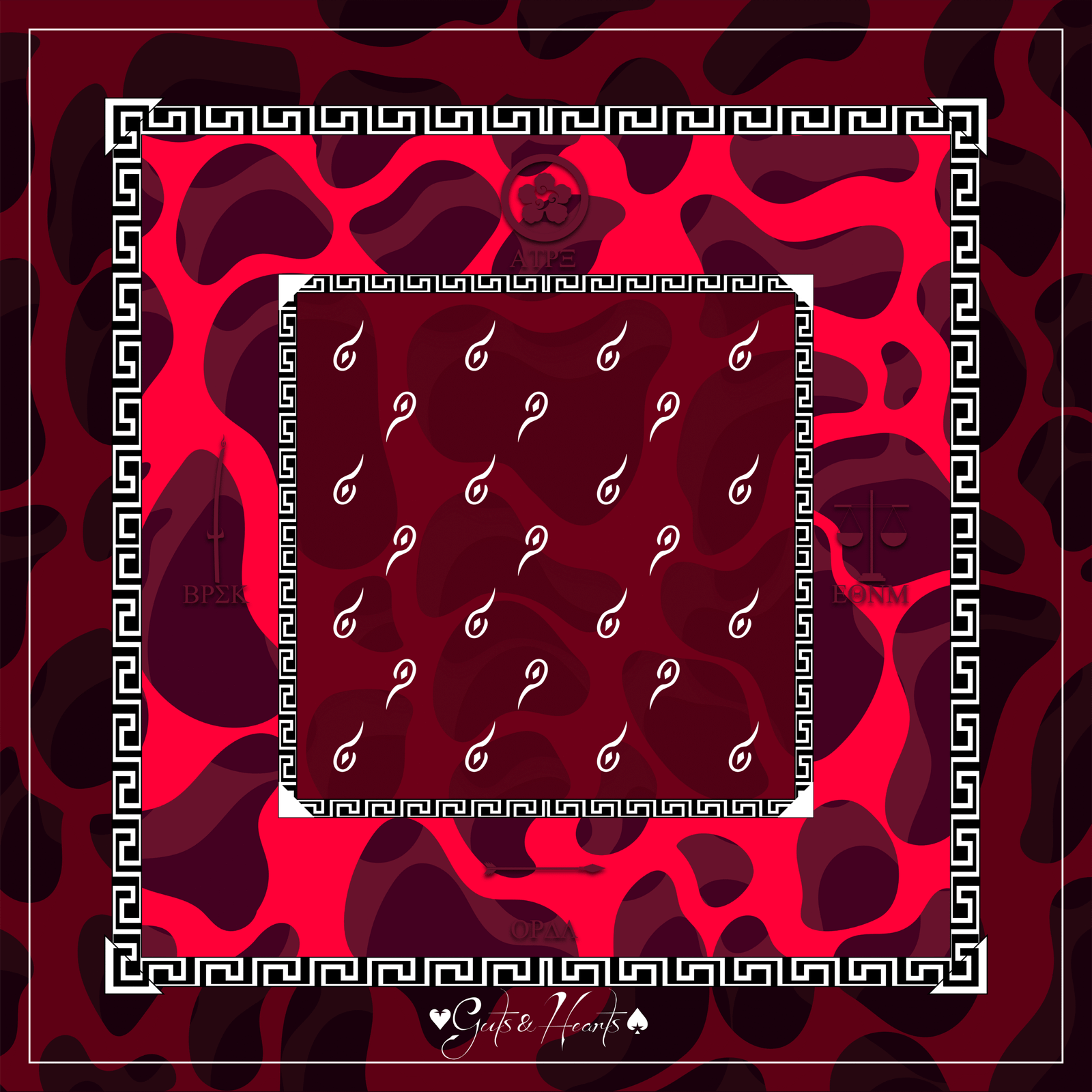 Bandana CRIMSON Tears