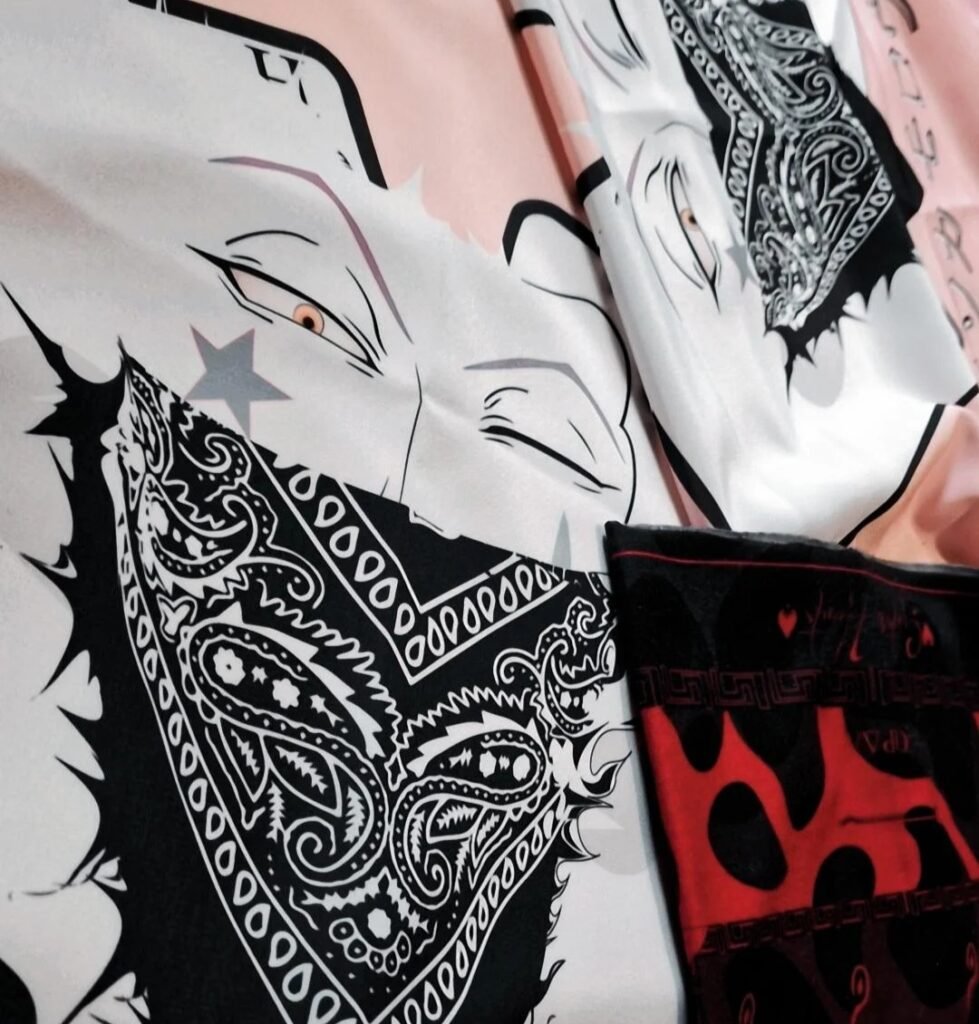 Illustration sur textile personnalisé