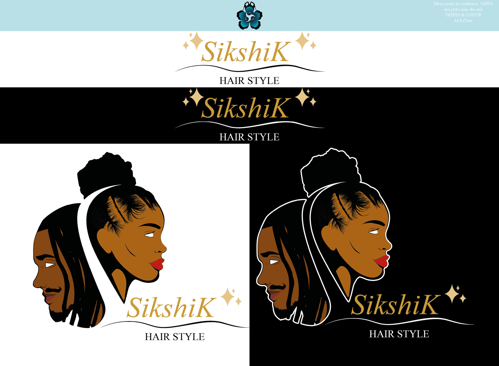 Logo — client coiffeuse